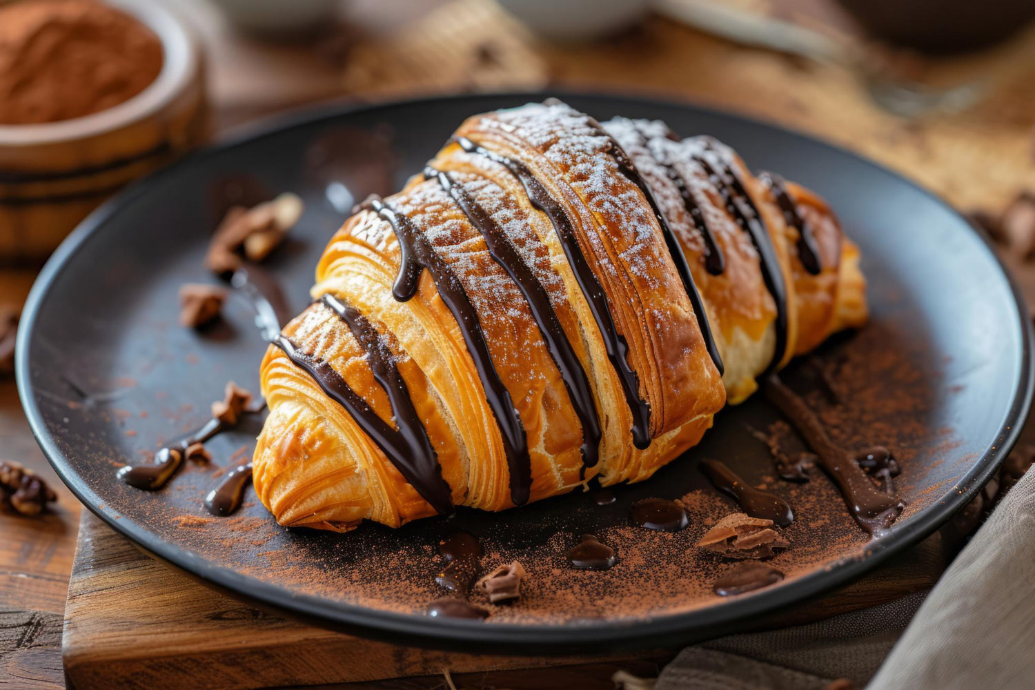 Schokoladen Croissant