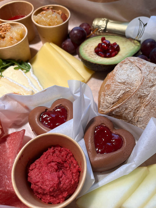 Valentine's Frühstücksbox für 2 Personen